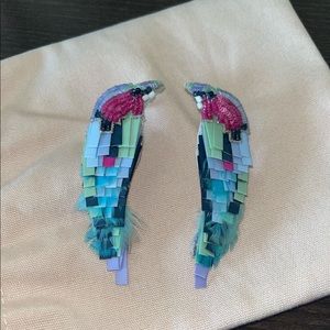 Mignonne Gavigan Lilac Bird Earrings